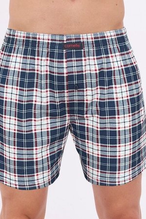 Bokserki męskie luźne bawełniane Comfort Cornette melanż 002/308