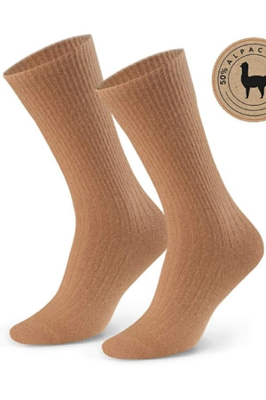 Damensocken 50 % Alpakawolle Steven Honey 044
