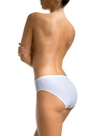 Babell women's microfiber tai briefs white BBL2002