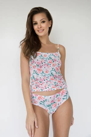 Julimex Damen-T-Shirt mit Rosie-Blumen