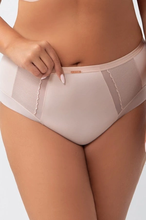 Majtki damskie pełne Gorsenia Luisse beżowe K442/1