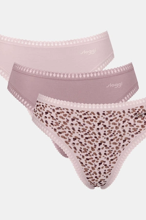 Sloggi go crush high leg panties C3P 3 pieces beige