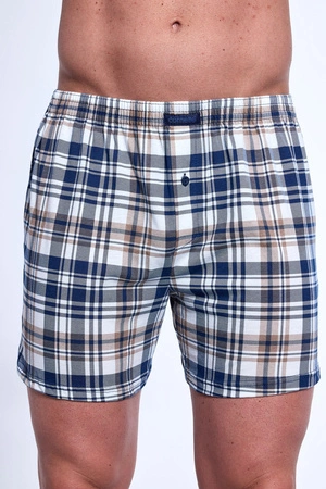 Bokserki męskie luźne bawełniane Comfort Cornette beż 002/319