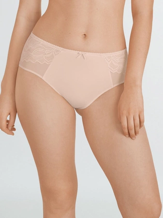 Women's high panties Lovely Lotus Felina beige 213225