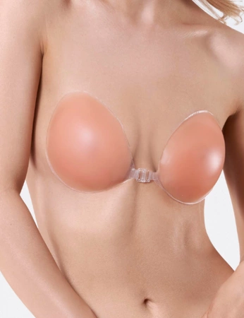 Julimex BS01 beige selbsttragender Silikon-BH