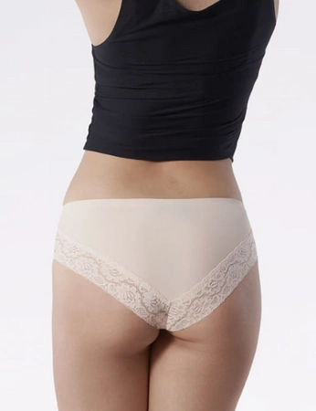Tai-Höschen mit Spitze Cheekie Julimex beige