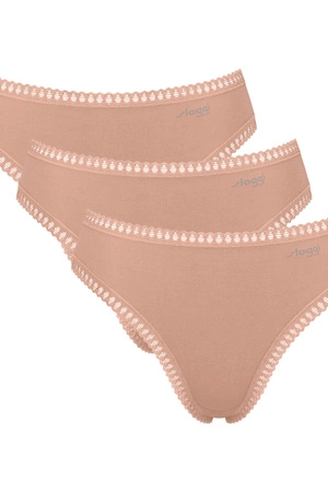 Sloggi go crush high leg C3P 3er-Pack beige Damen-Höschen