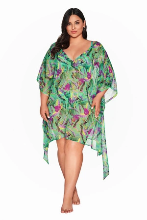 Pareo beach tunic Ava 029 vibrant green