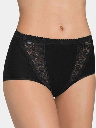 Majtki wysokie Sloggi chic maxi czarne