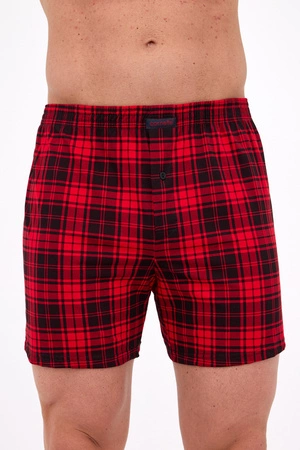 Men&#39;s loose cotton Comfort Cornette boxer shorts red 002/324