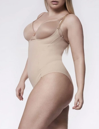 Julimex beige 219 slimming bodysuit