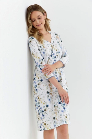 Cana nightgown white with leaves 401