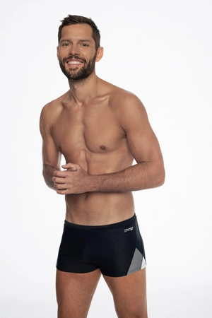 Zaiju Henderson men&#39;s swimming trunks black 41318