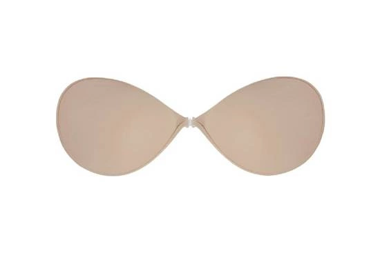 Biustonosz samonośny push up Julimex beżowy BS-02