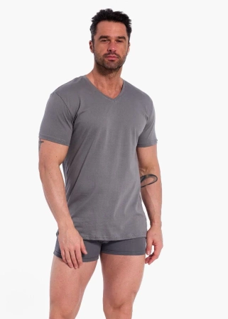 Cornette Authentic khaki 201/11 Herren Kurzarm-T-Shirt