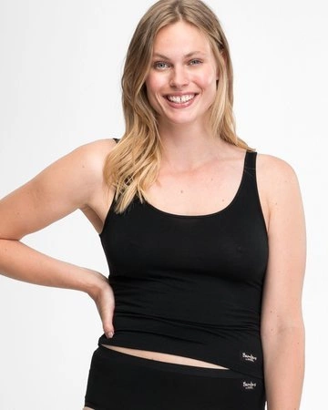 Damen Bambus T-Shirt Speedel 9704 schwarz