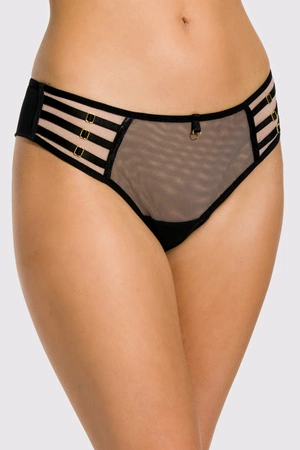 Women's Brazilians Mediolano Naked 19064/1 black and beige