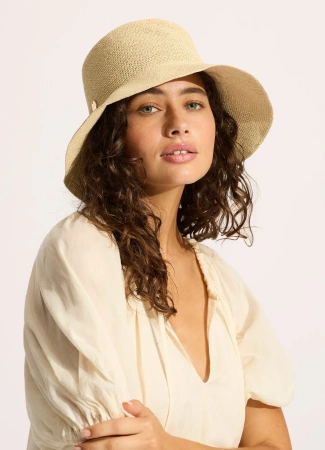 Raffia Beach Hat Seafolly Australia Natural 72127
