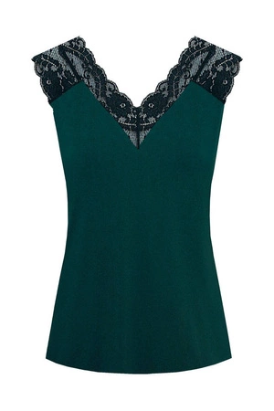 Mefemi Margot women&#39;s lace top, green, PG81