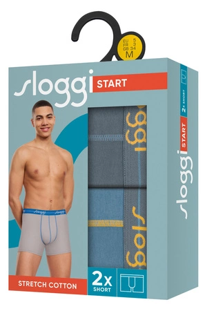 Sloggi Herren Start Short 2er-Pack V011 Boxershorts