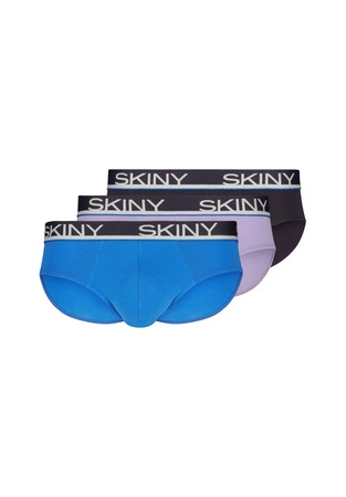 3 pack slipów męskich z bawełny Skiny 086839