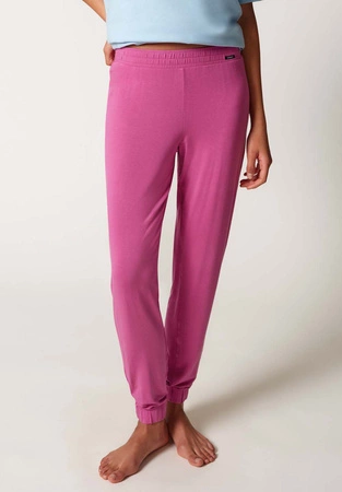 Women&#39;s trousers made of tencel Skiny purple 082233