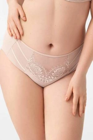 Women's midi panties Gorsenia K497/1 Paradise, beige