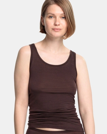 Sanja Speidel Women's Wool T-shirt Brown 50347